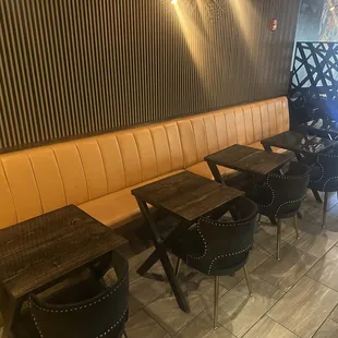 interior, sushi and sashimi