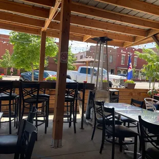Outdoor seating