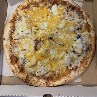 Bbq chicken pizza