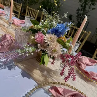 Table set up