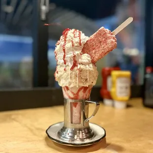 Strawberry Shortcake milkshake