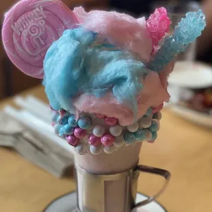 I believe this is strawberry or cotton candy milkshake, I can&apos;t remember at the moment
