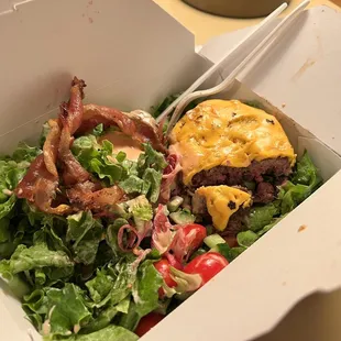 Black Tap Burger Salad