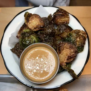CRISPY BRUSSELS SPROUTS