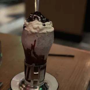 Cookies and cream shake