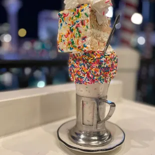 Birthday cake shake