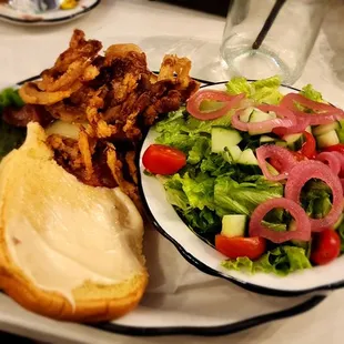 Wagyu Burger Salad