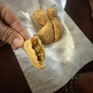 Crawfish pies