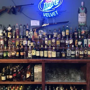 Nice liquor bar!