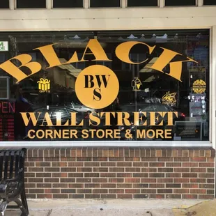 Welcome to Black Wall Street Corner Store and More