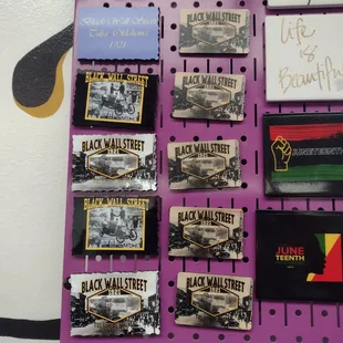 Black Wall Street magnets