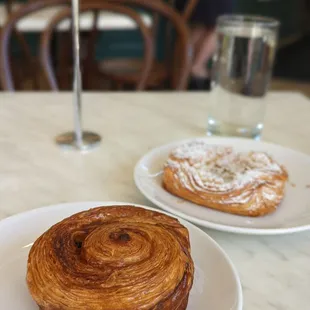 Raisin Croissant + Cream Cheese Danish