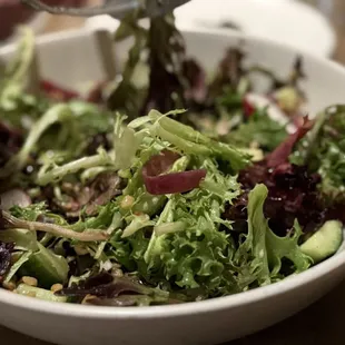 House salad, just a meh for me but wife loved it.