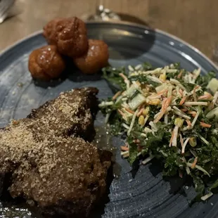 English Beef Ribs 8.7/10, phenomenal just not a fan of the slaw.