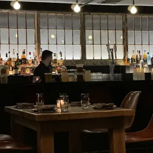 Bar area