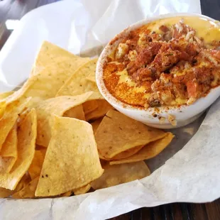 Seafood queso