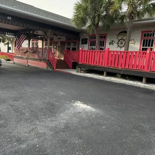 Outside to entrance