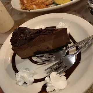 Double chocolate cheesecake