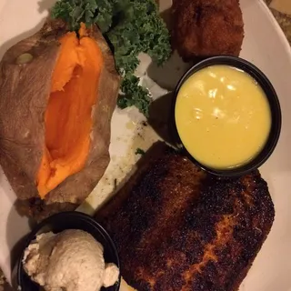 Blackened salmon