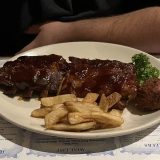 Baby back pork ribs