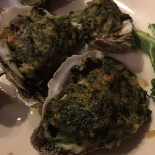 Oysters Rockefeller