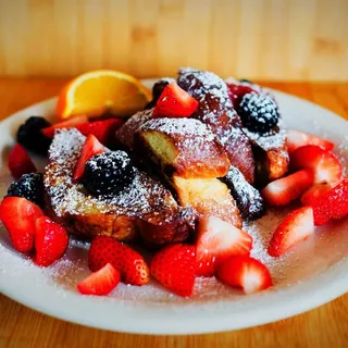 Buttery Vanilla Orange French toast