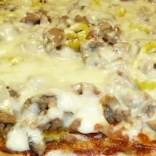 Blackberry Special - I&apos;ve never seen so much cheese on a pizza