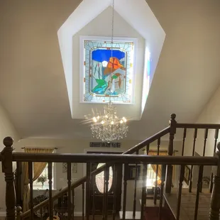 Beautiful Half Dome Stained Glass