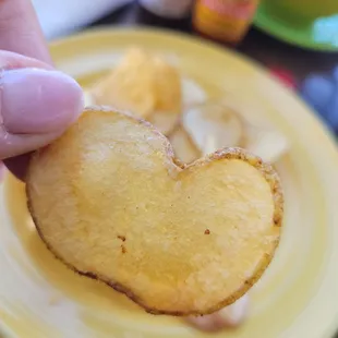 House made potato chips