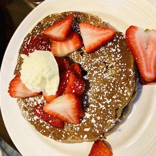 Brownie pancakes