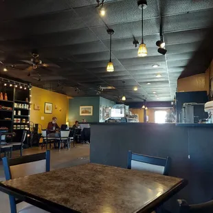 tables and chairs