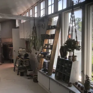 Pottery studio and gallery-- The Coop