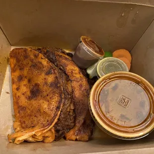 Barria tacos to go