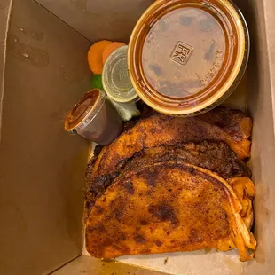 Barria tacos to go