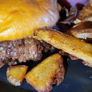 Close up Smashburger