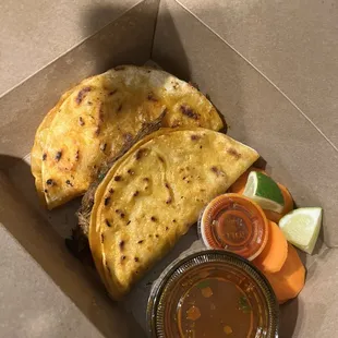 Birria tacos