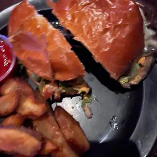 Smash burger  and Crunchwrap birria