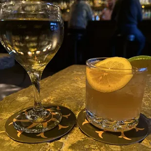 Sauvignon Blanc and Whiskey Ginger