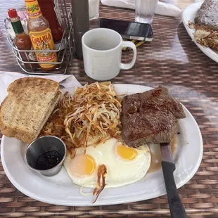 Steak and Eggs