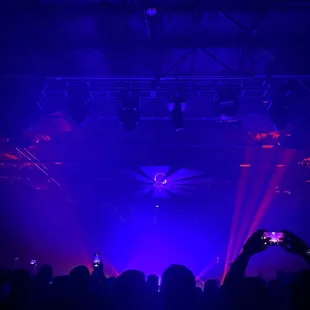 a crowd of people at a concert