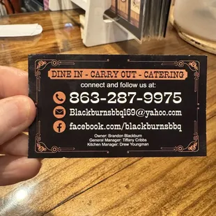 Business card