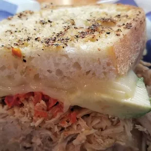 Chicken and Alvacado Sandwich