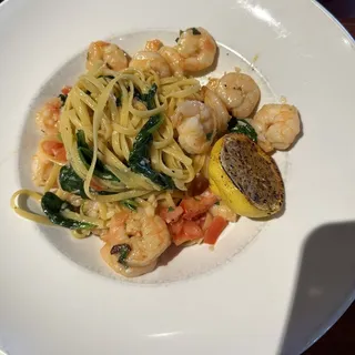 Shrimp and Garlic Linguine