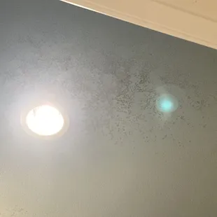 Mold on the bathroom ceiling
