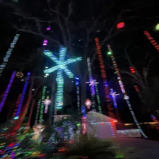 Blackhawk Bluff Christmas Lights -- Dec 2024