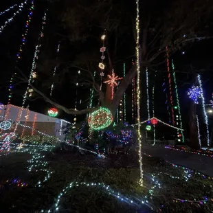 Blackhawk Bluff Christmas Lights -- Dec 2024