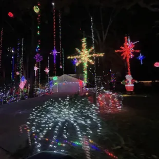 Blackhawk Bluff Christmas Lights -- Dec 2024
