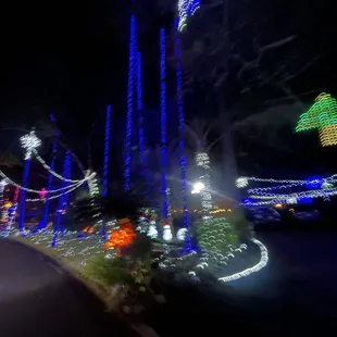 Blackhawk Bluff Christmas Lights -- Dec 2024