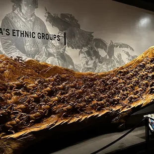 Each horse represents one of 52 Chinese ethnic groups