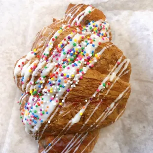 Birthday Cake Croissant